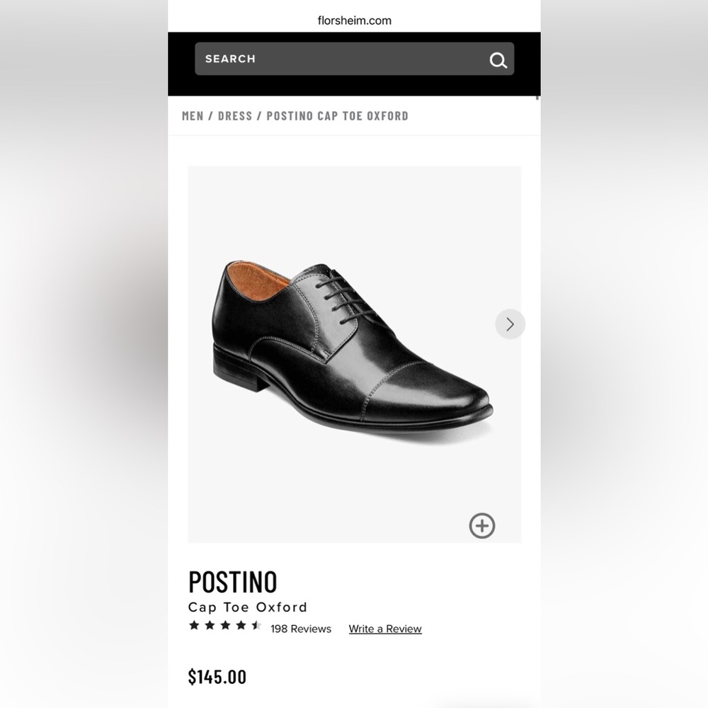 MINT condition Florsheim Postino Plain Oxford Men 10D